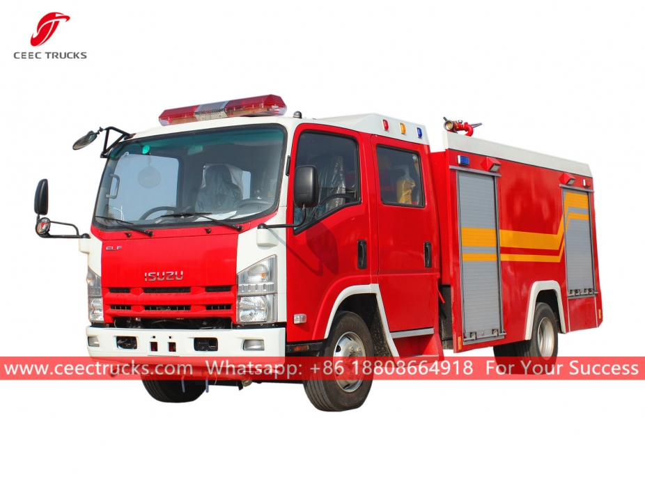 ISUZU 700P Water Tank Fire Truck