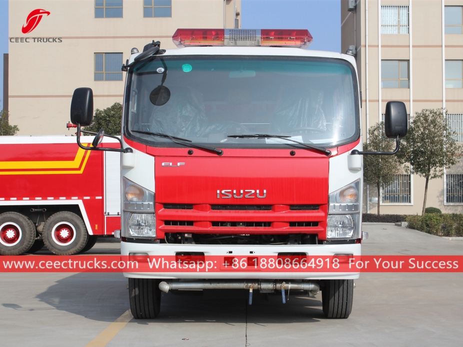 ISUZU 700P Water Tank Fire Truck