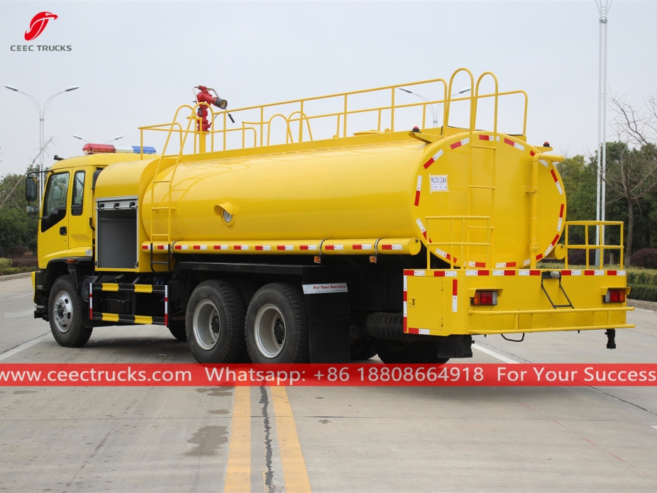 ISUZU 14,000 Liter Fire Water Bowser