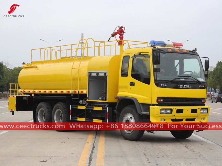 ISUZU 14,000 Liter Fire Water Bowser