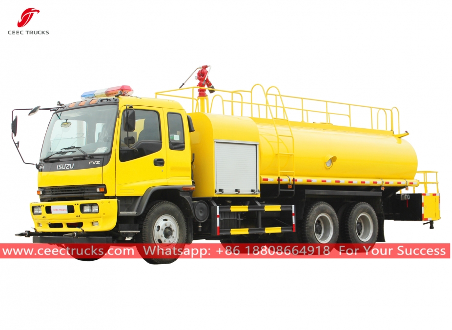 ISUZU 14,000 Liter Fire Water Bowser