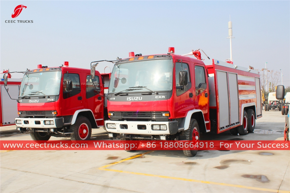 ISUZU FVZ Foam Fire Truck