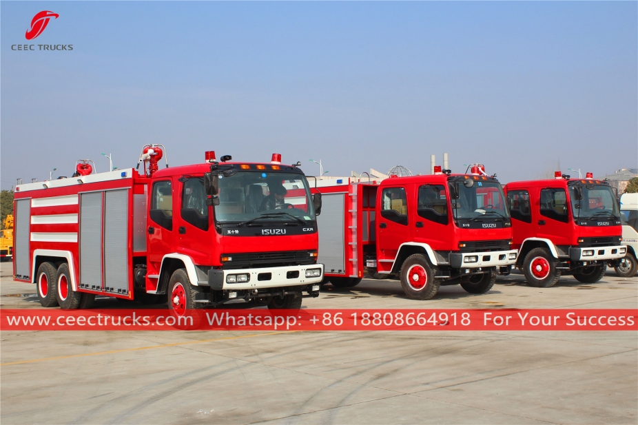 ISUZU FVZ Foam Fire Truck