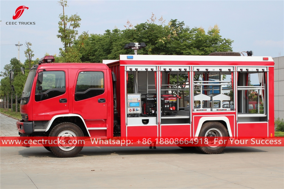 ISUZU FVR Emergency Rescue Fire Truck