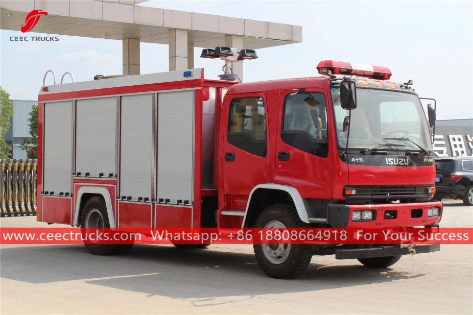 ISUZU FVR Emergency Rescue Fire Truck