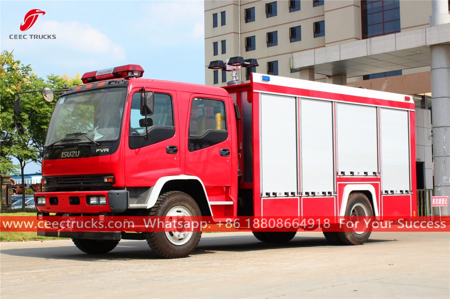 ISUZU FVR Emergency Rescue Fire Truck