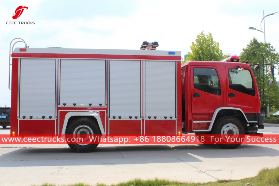 ISUZU FVR Emergency Rescue Fire Truck