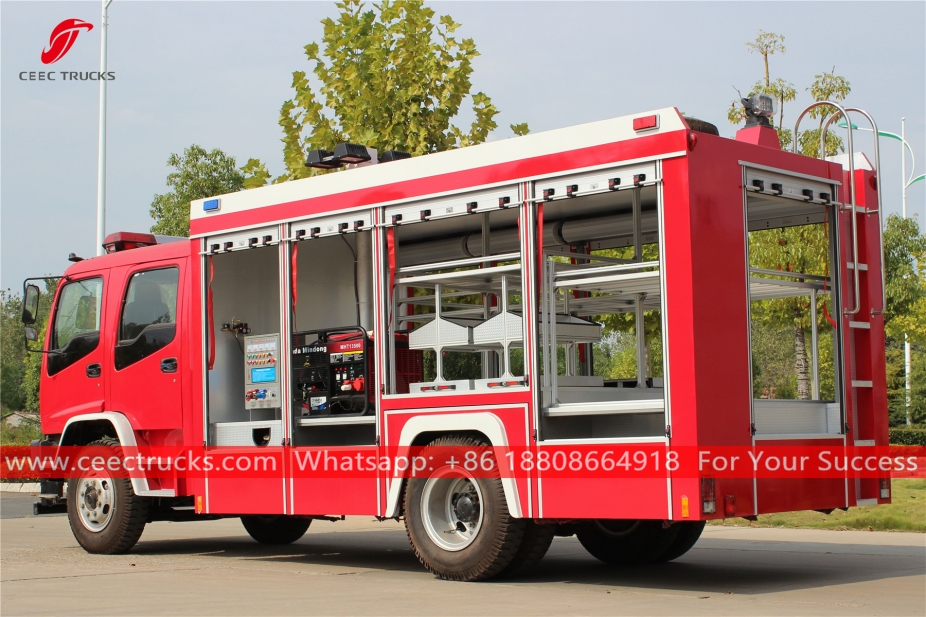 ISUZU FVR Emergency Rescue Fire Truck