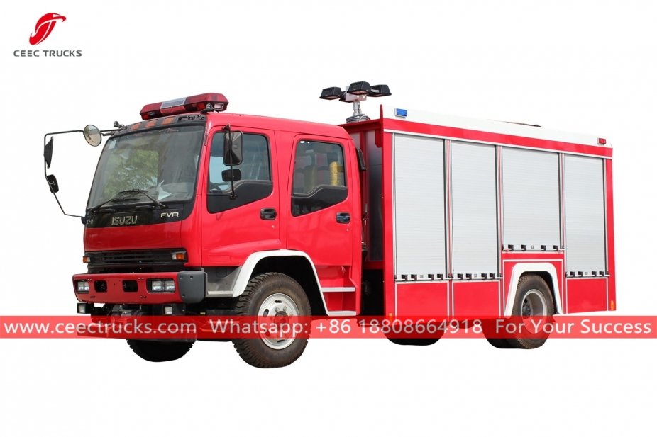 ISUZU FVR Emergency Rescue Fire Truck