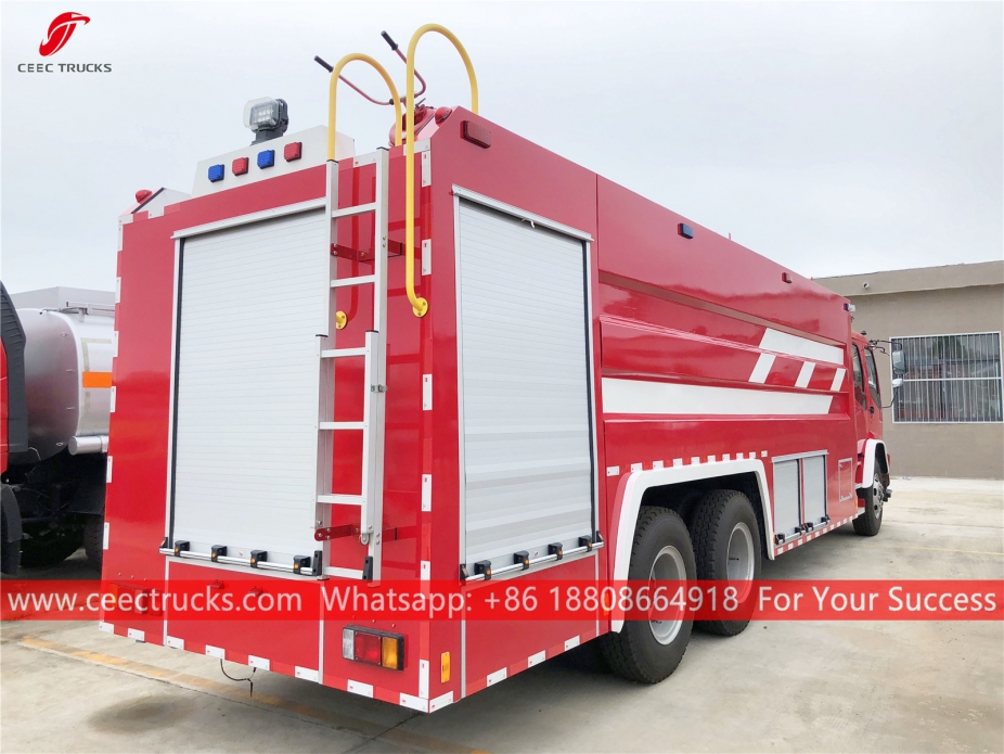 ISUZU 12CBM Water-foam Fire Truck