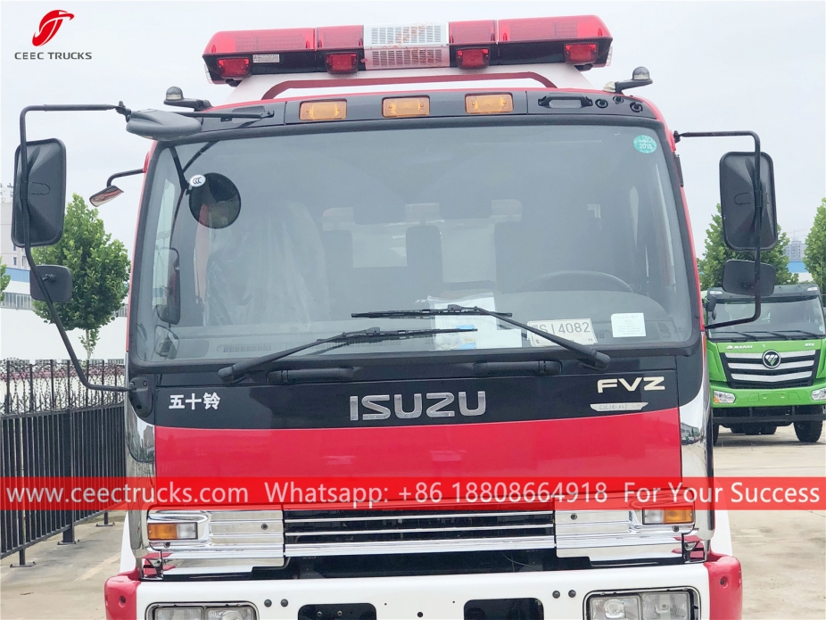 ISUZU 12CBM Water-foam Fire Truck