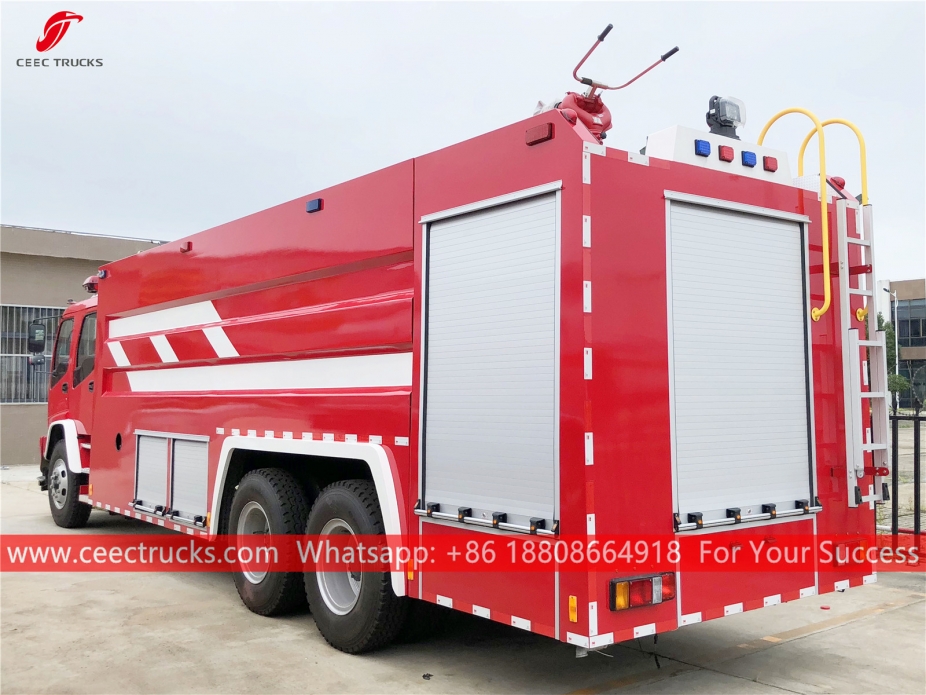 ISUZU 12CBM Water-foam Fire Truck