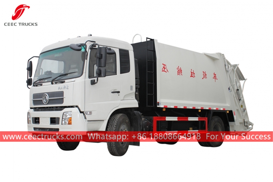 Dongfeng 14CBM Waste Compactor Truck