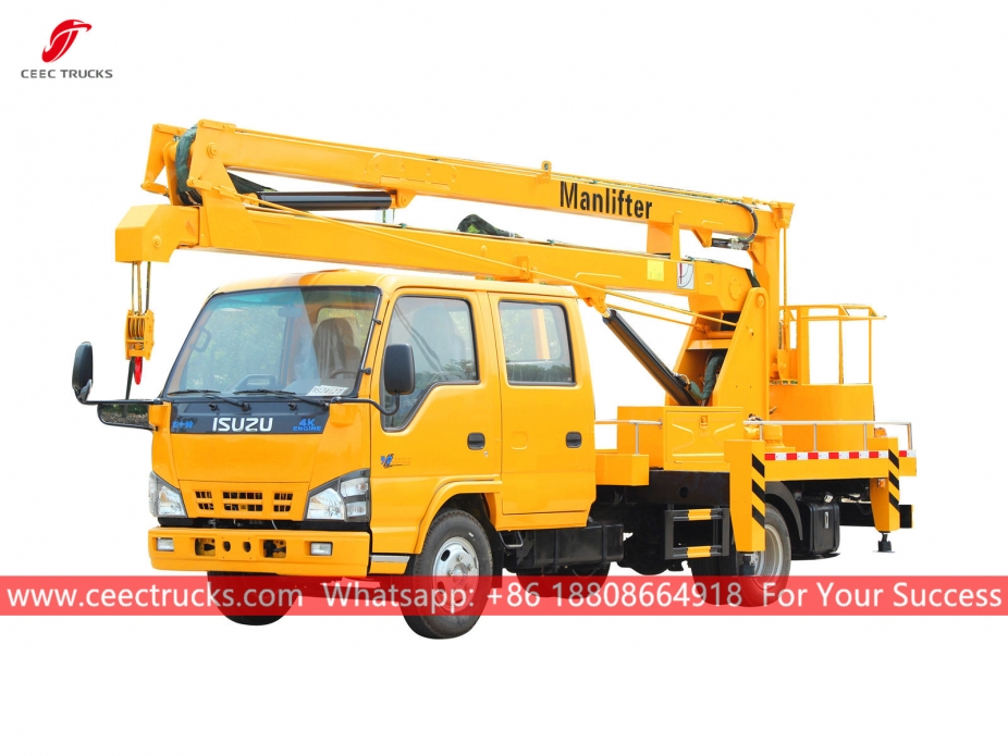 ISUZU 16m Aerial Platform Man Lift Truck