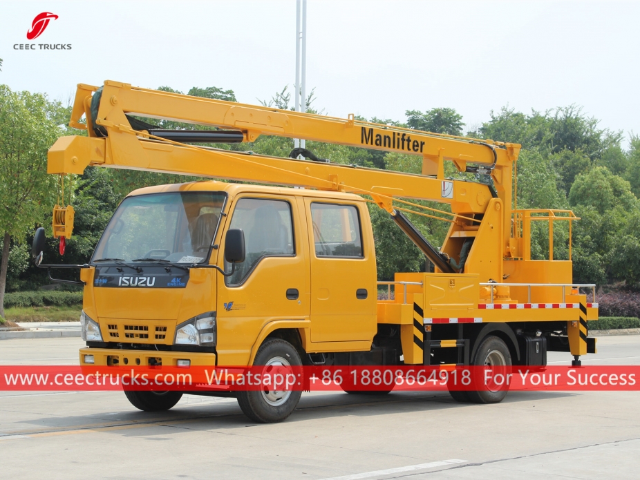 ISUZU 16m Aerial Platform Man Lift Truck