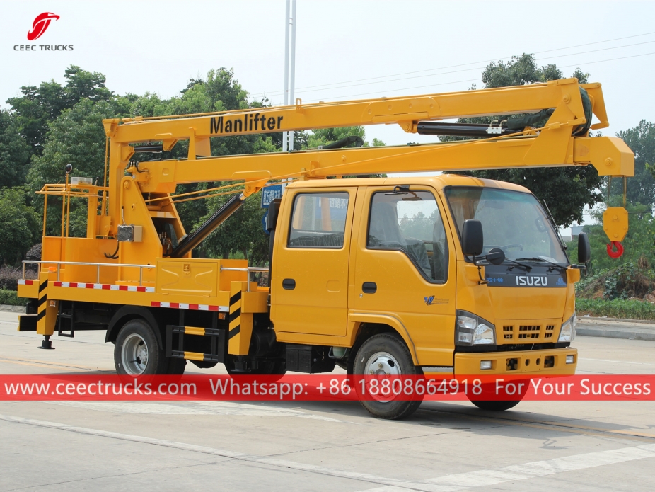 ISUZU 16m Aerial Platform Man Lift Truck