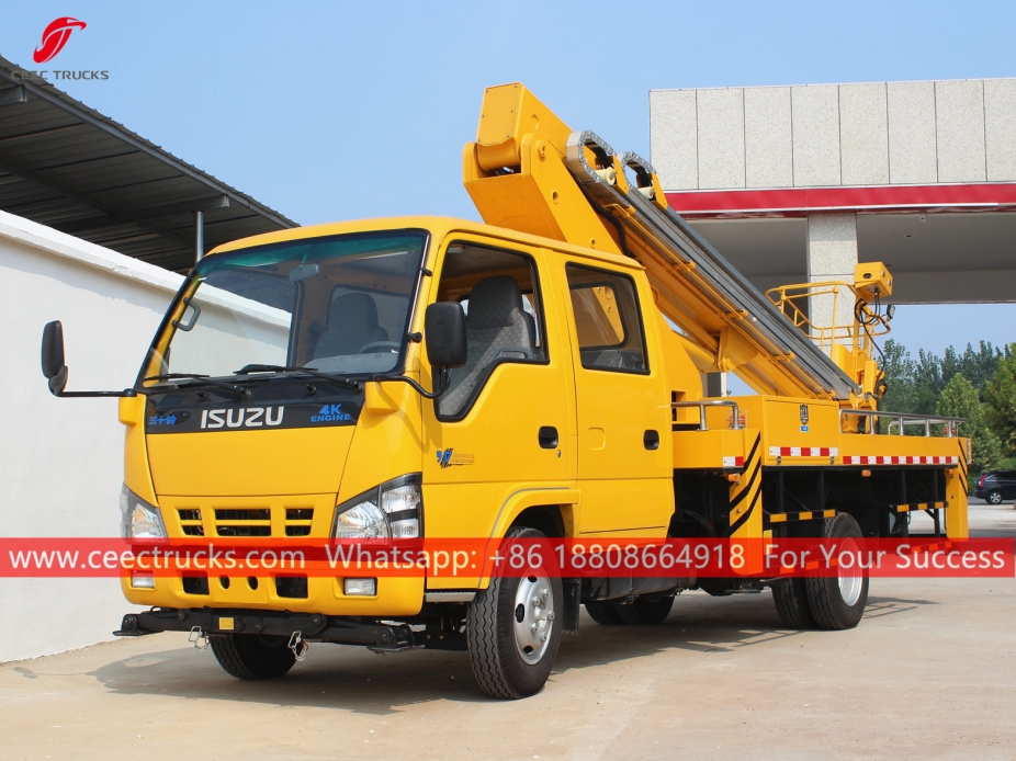 ISUZU 20m Telescopic Boom Truck