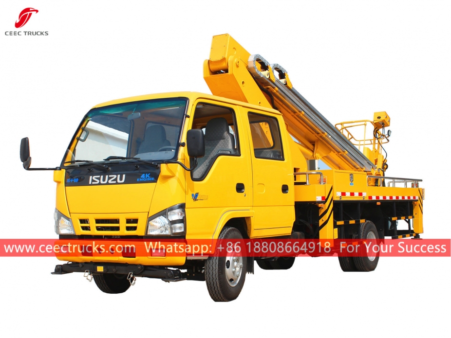 ISUZU 20m Telescopic Boom Truck