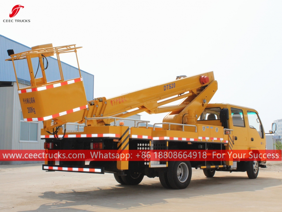 ISUZU 20m Telescopic Boom Truck