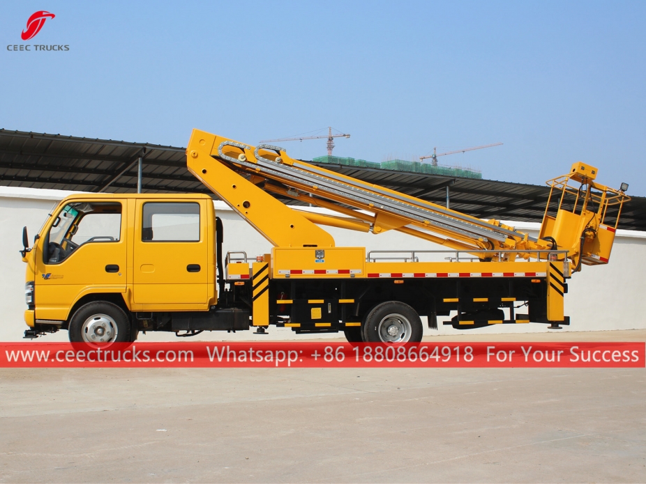 ISUZU 20m Telescopic Boom Truck