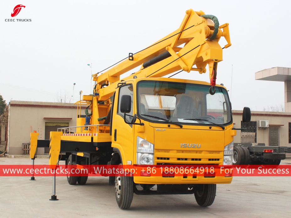 ISUZU 18m Manlifter Truck