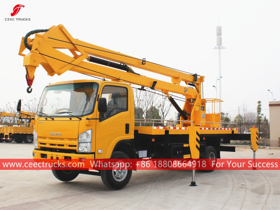 ISUZU 18m Manlifter Truck