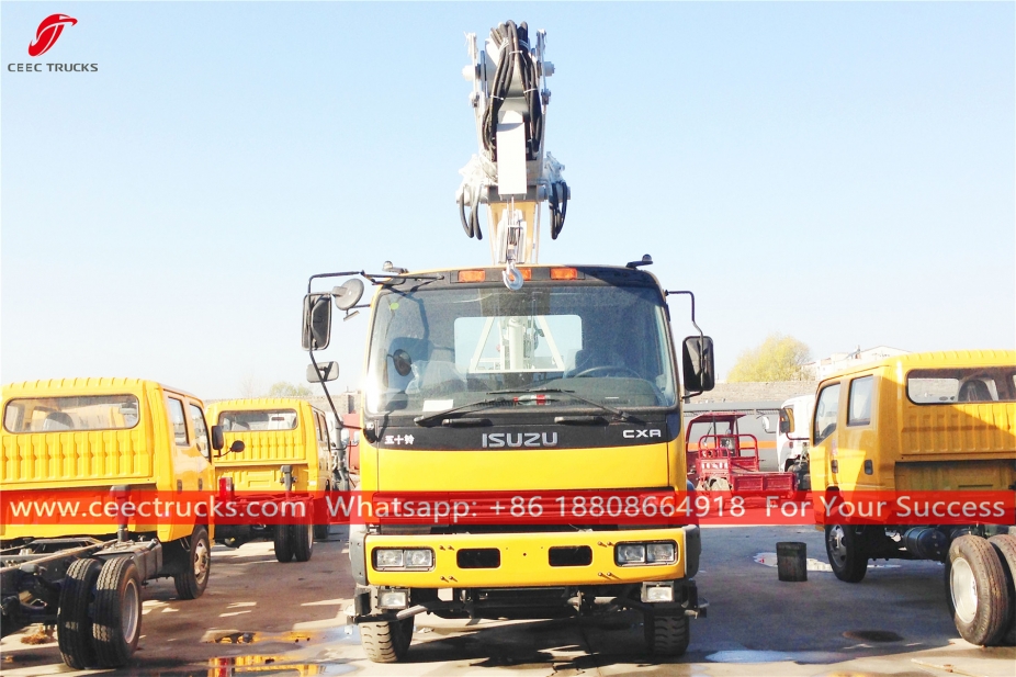 ISUZU 6x4 Overhead working platform Truck