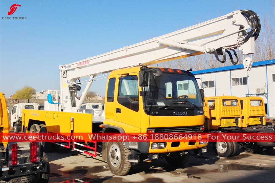 ISUZU 6x4 Overhead working platform Truck