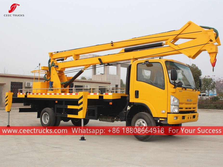 ISUZU 18m Manlifter Truck