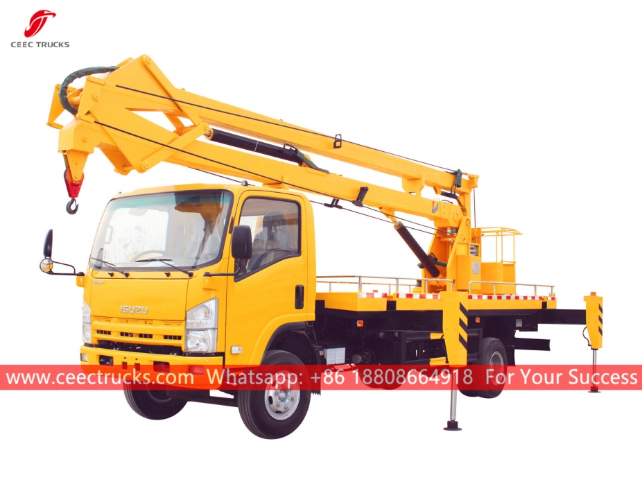 ISUZU 18m Manlifter Truck