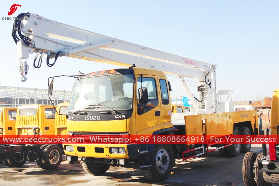 ISUZU 6x4 Overhead working platform Truck