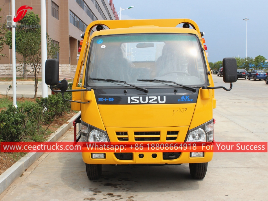 3Tons Flatbed towing truck na ISUZU