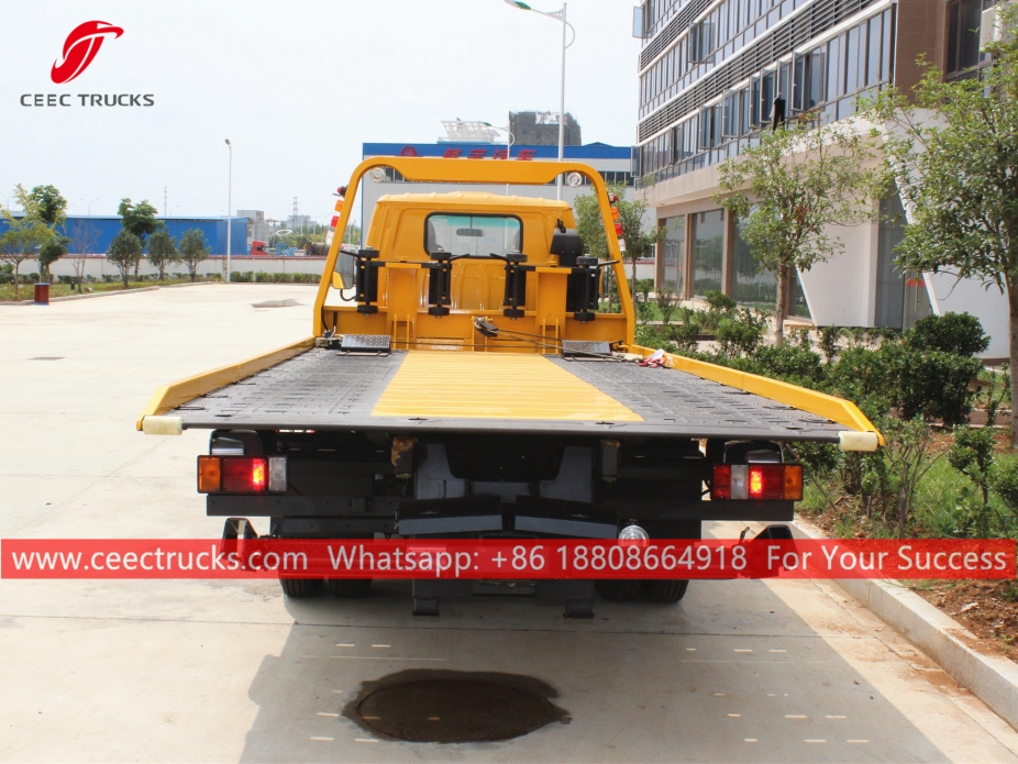 3Tons Flatbed towing truck na ISUZU