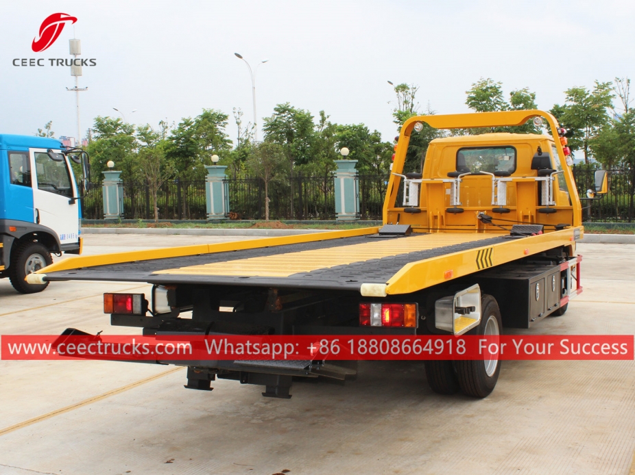 3Tons Flatbed towing truck na ISUZU