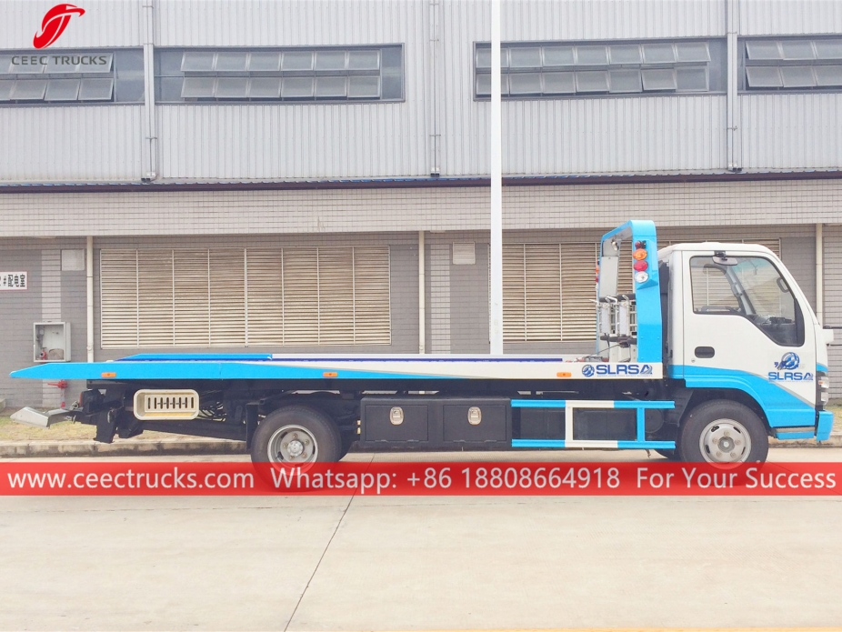 ISUZU 3Tons Road wrecker truck