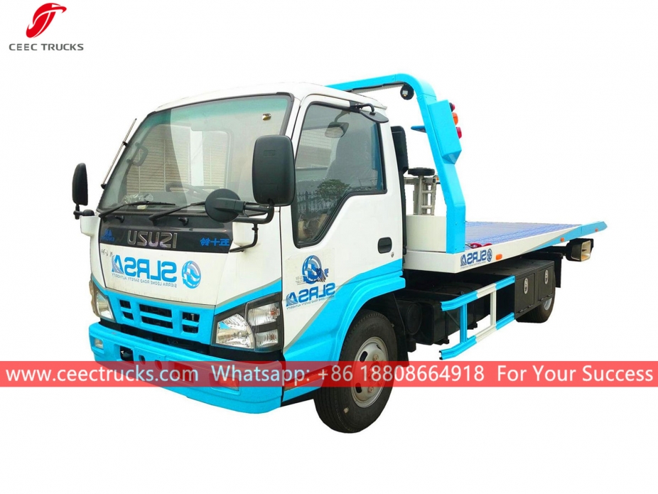 ISUZU 3Tons Road wrecker truck