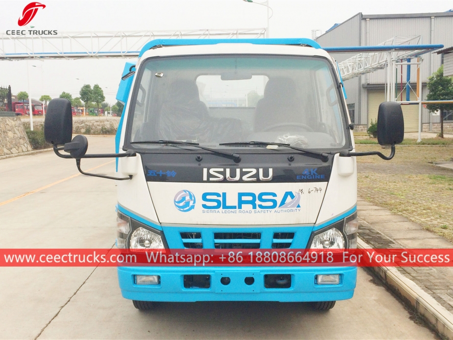 ISUZU 3Tons Road wrecker truck