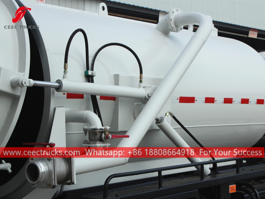 4,000 Liter na Vacuum Sewage Truck ISUZU