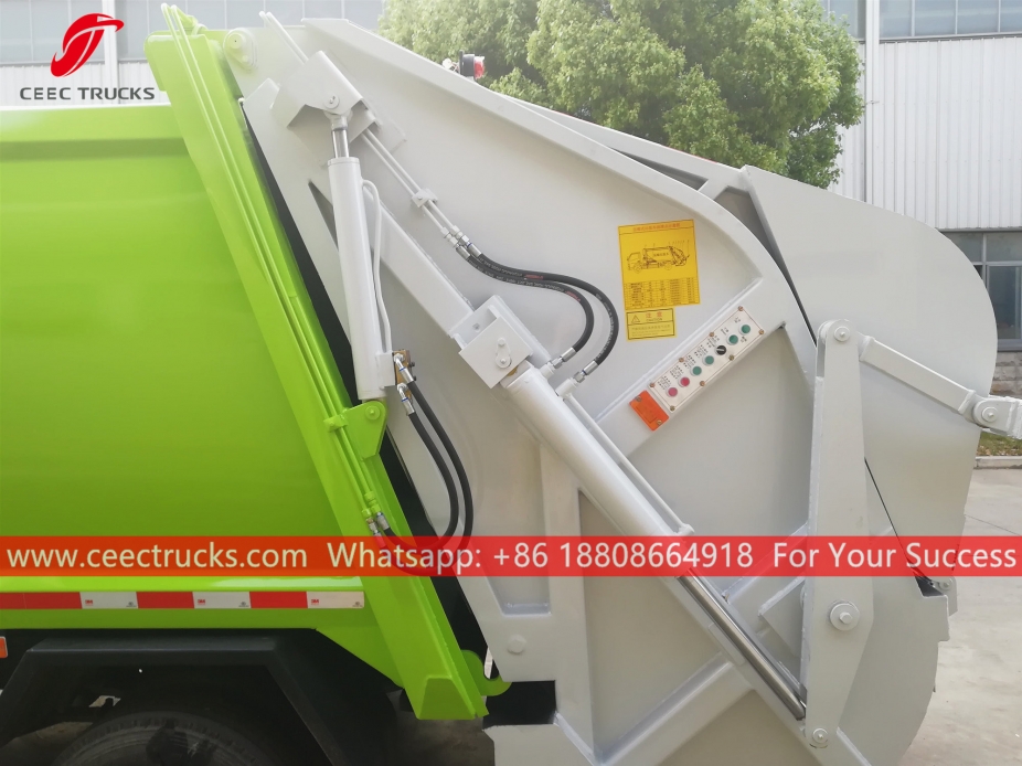 6CBM Refuse Compactor Truck JAC