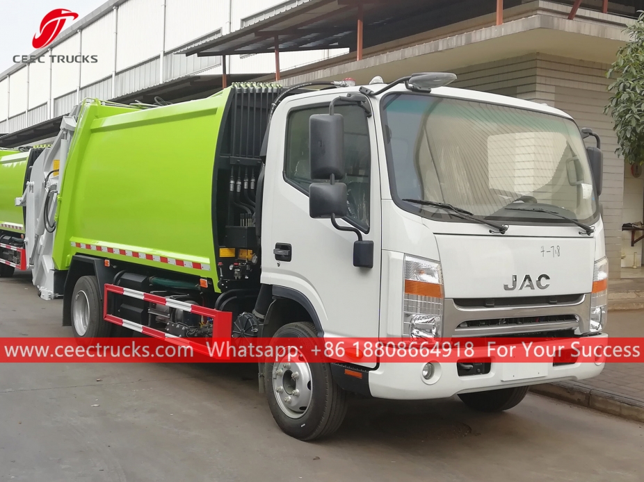 6CBM Refuse Compactor Truck JAC