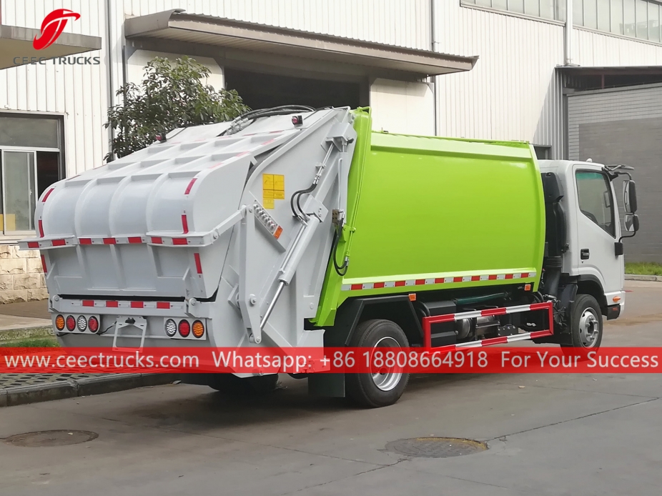 6CBM Refuse Compactor Truck JAC