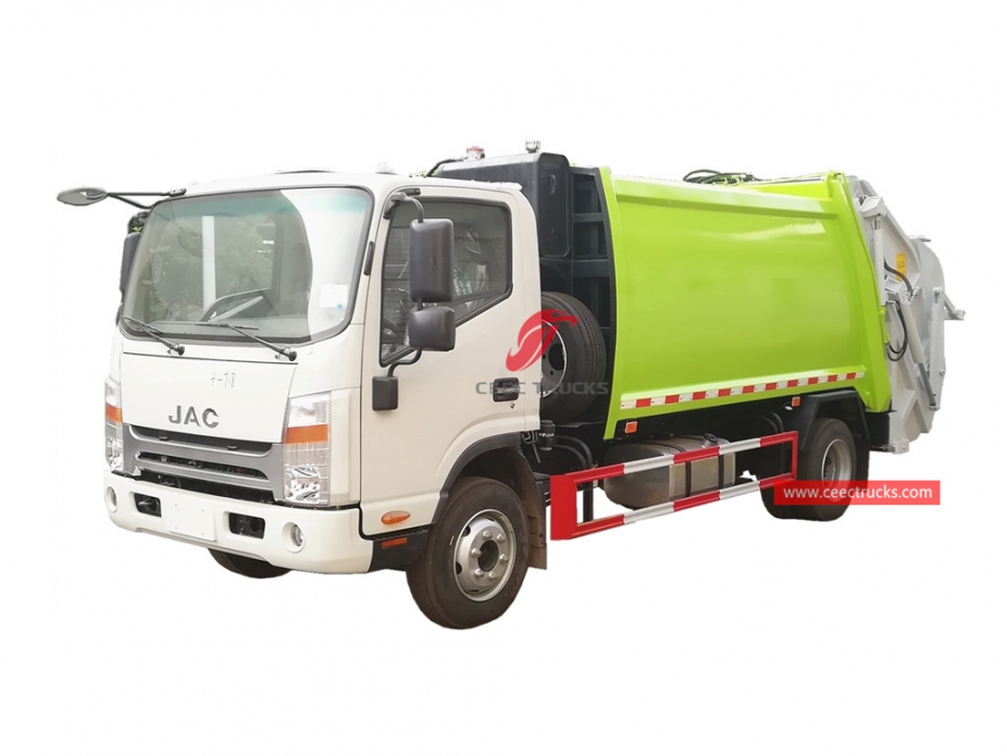 6CBM Refuse Compactor Truck JAC