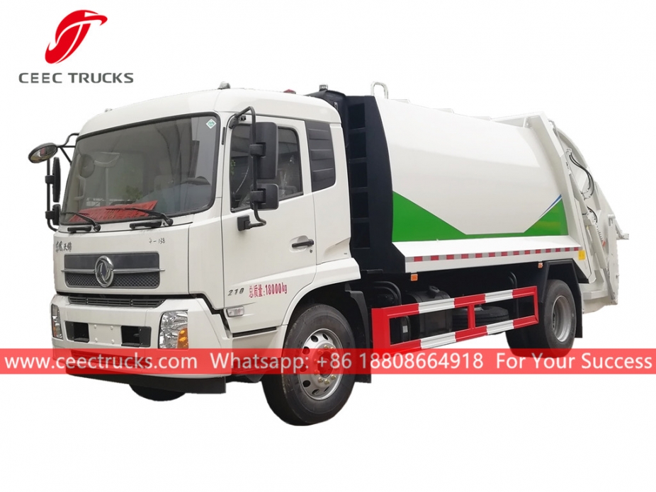 Dongfeng 12CBM Compressed Garbage Truck