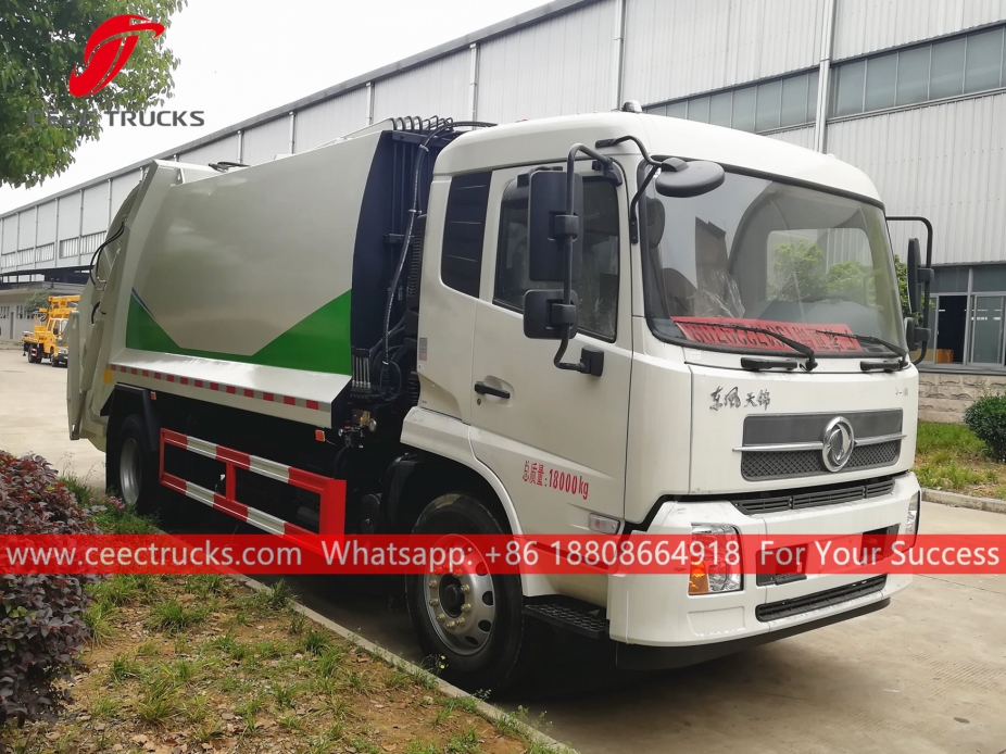 Dongfeng 12CBM Compressed Garbage Truck