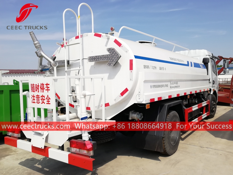 7 CBM Water Tanker Truck DONGFENG