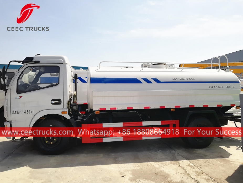 7 CBM Water Tanker Truck DONGFENG