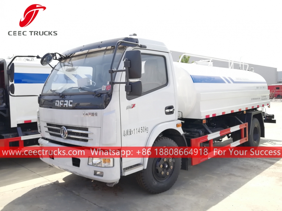 7 CBM Water Tanker Truck DONGFENG