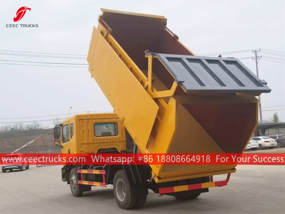 12CBM Docking garbage truck DONGFENG