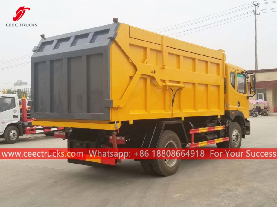 12CBM Docking garbage truck DONGFENG