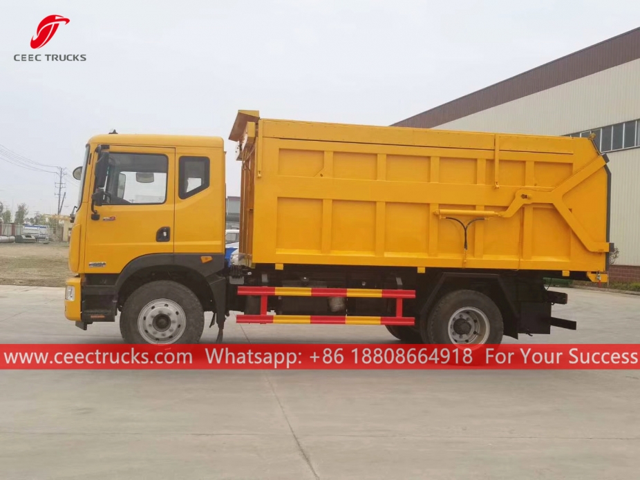 12CBM Docking garbage truck DONGFENG